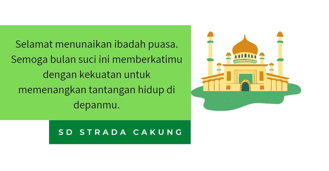 SELAMAT MENUNAIKAN IBADAH PUASA